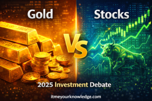 Gold or stocks in 2025: Where investors to keep money? Gold or stocks in 2025: Where investors to put cash?